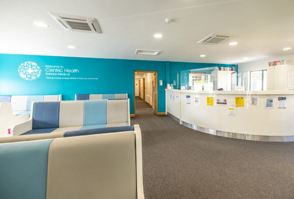 Raheny Medical waiting room